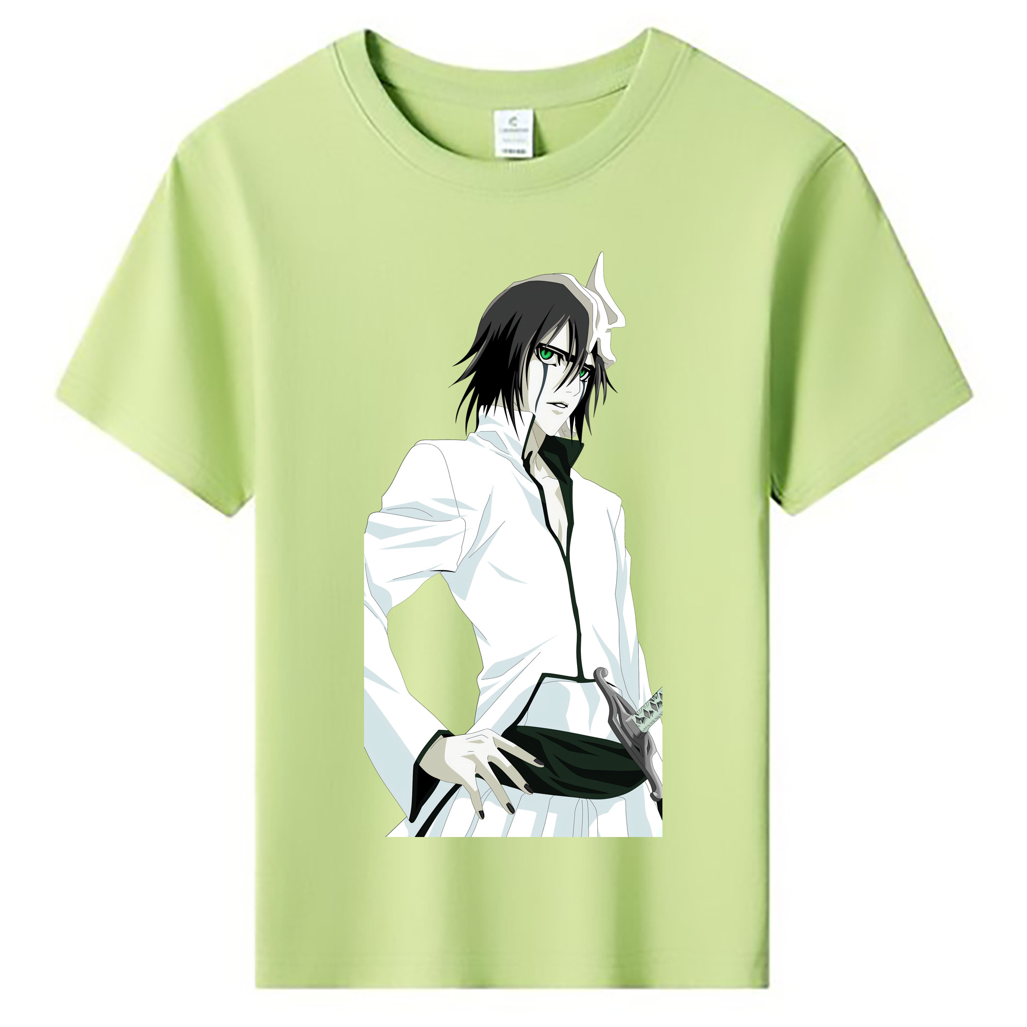 （画像用） ブリーチ ウルキオラ·シファー BLEACH Ulquiorra cifer 綿100％キッズTシャツ（フロントプリント）